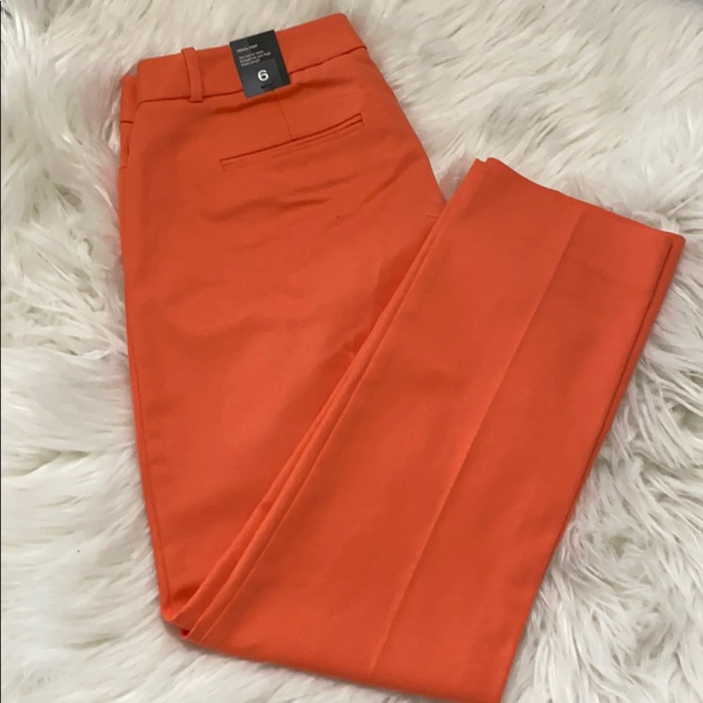 Peach crop pants